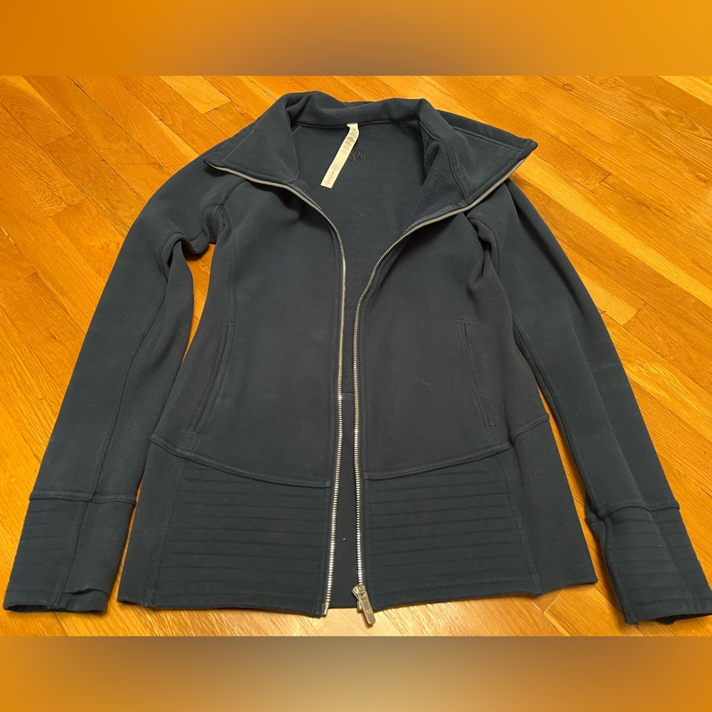 Blue lululemon zip up